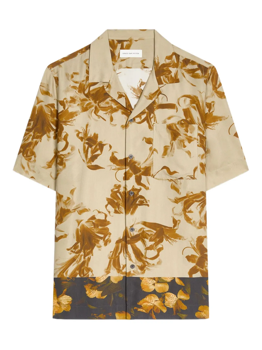 Yellow shirts,front view