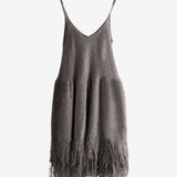 Grey dress, front view