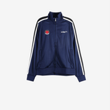 Navy jacket, front view