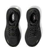 Black sneaker, top view