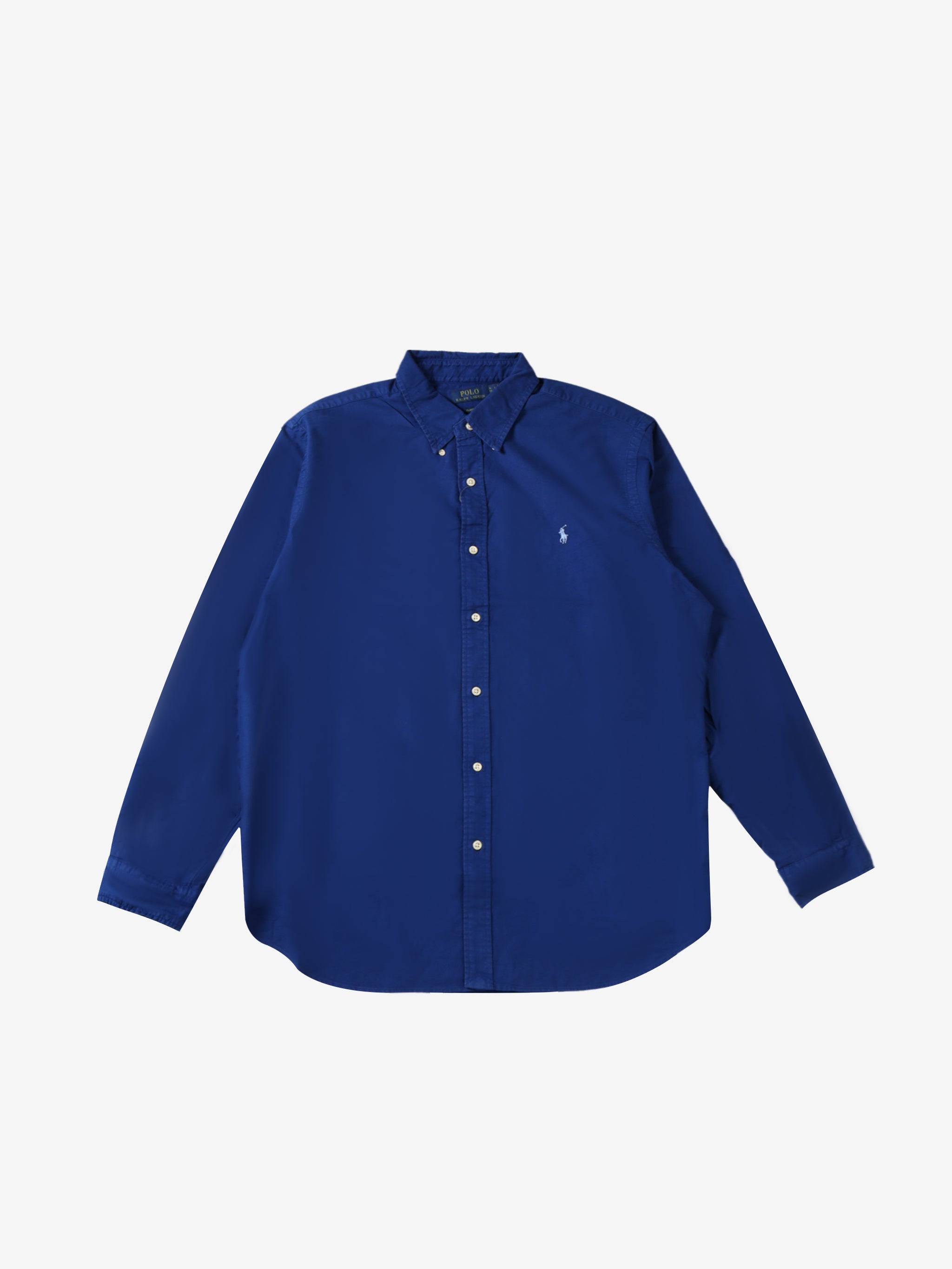 Navy shirt, front view