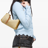 Beige bag, side view