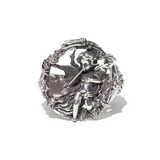 Black jewelry, front view
