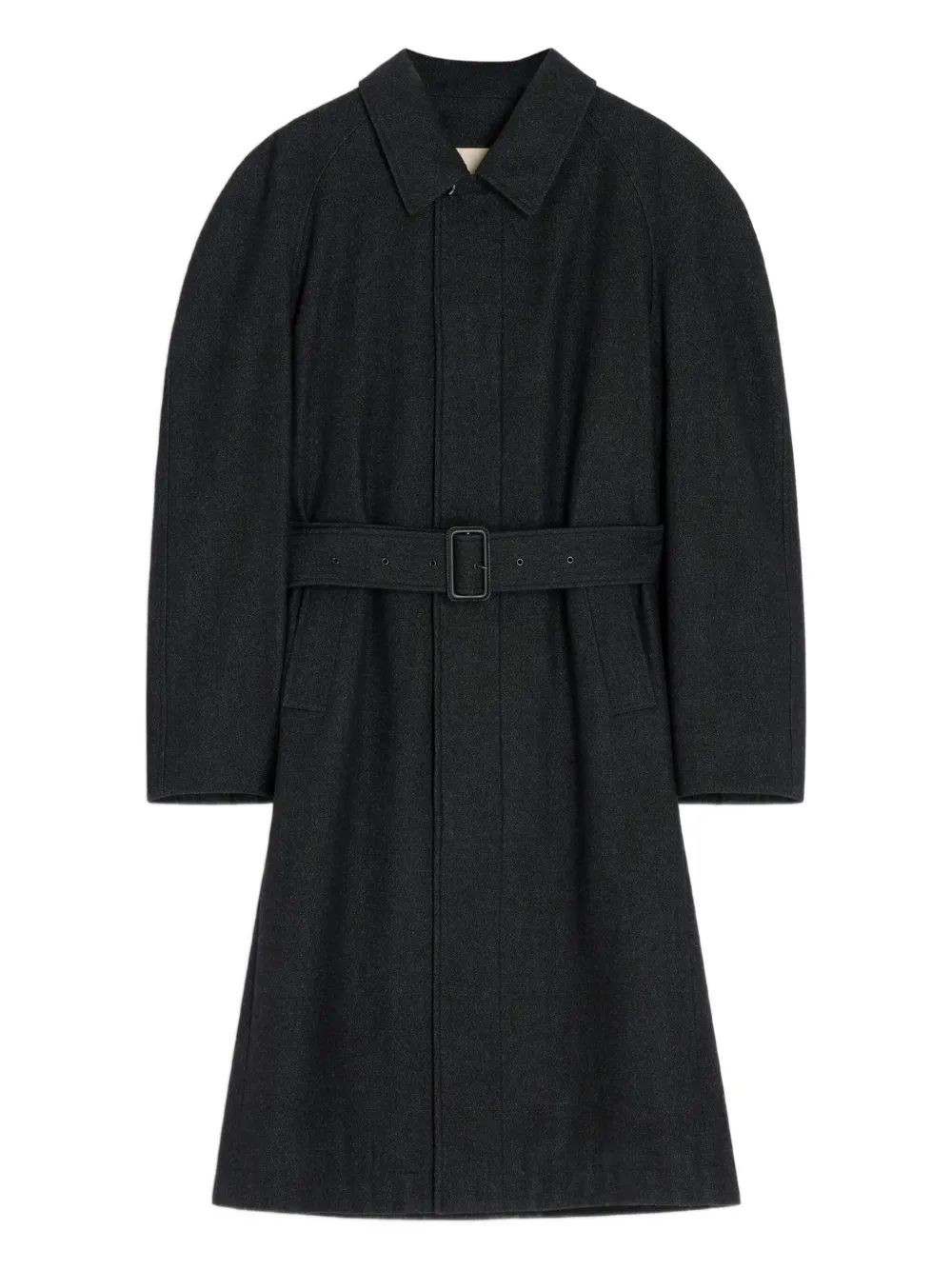 Black coats, front view