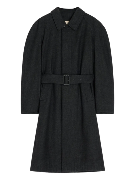 Black coats, front view