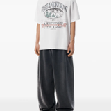 White t-shirt,full body view