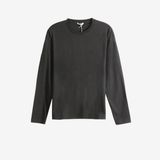 Black t-shirt, front view