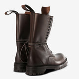 Black sneakers, back view