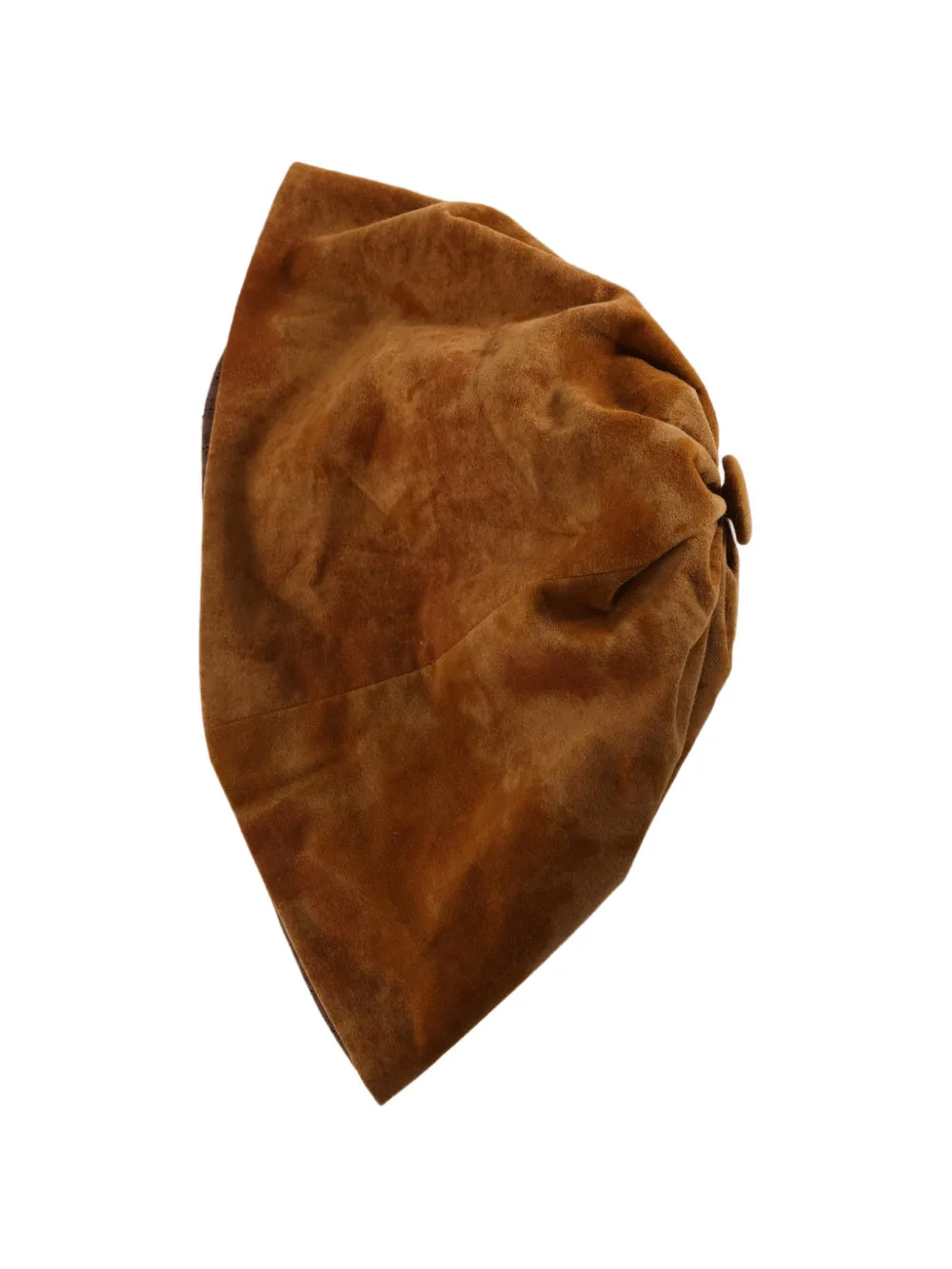 Brown hat, front view