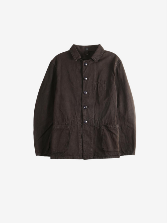 Brown jacket, front view