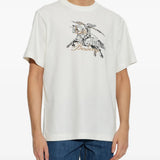 White t-shirt, front view
