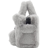 Grey bag, back view
