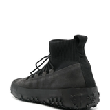 Black shoes,back view