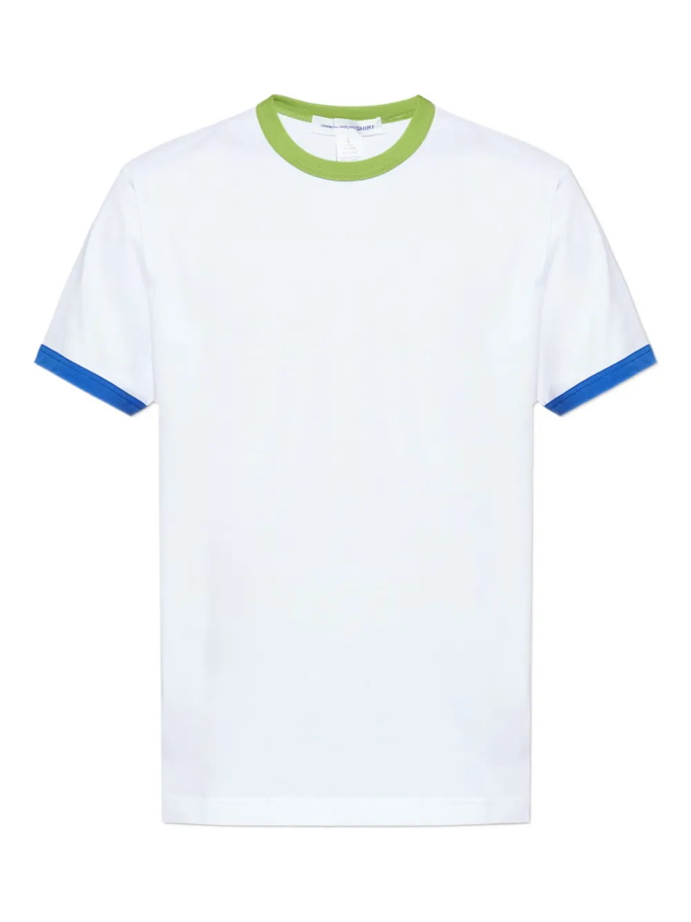 White t-shirt,front view