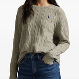 POLO RALPH LAUREN - Women Long Sleeve Crew Neck Pullover Sweater