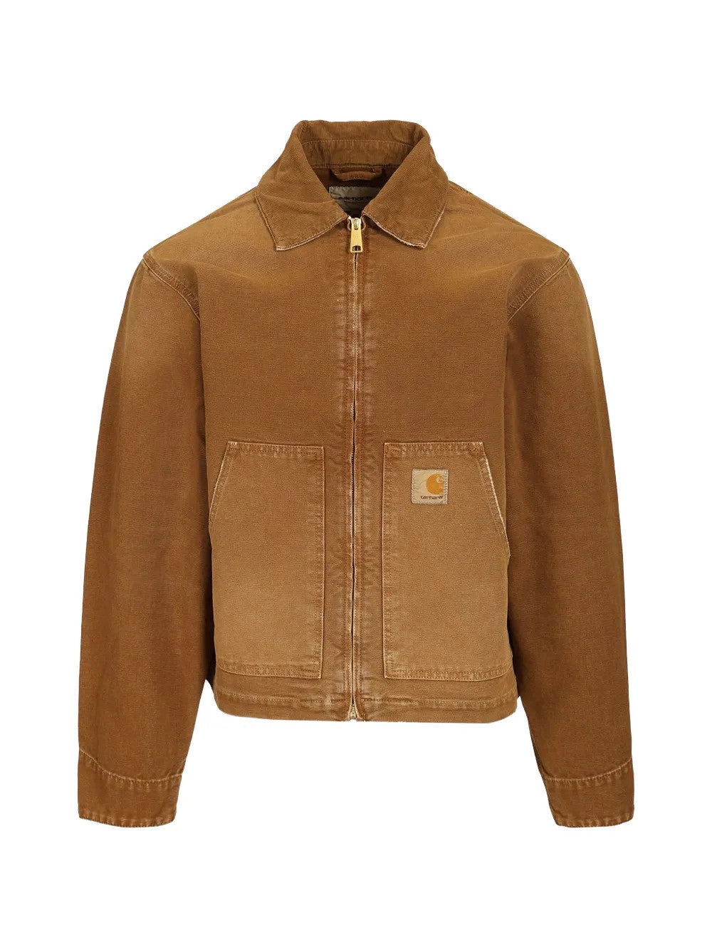 Brown jacket, front view