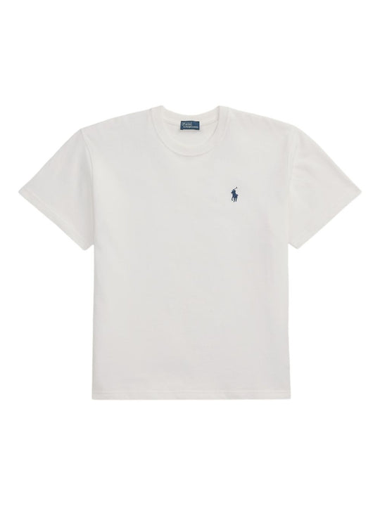White t-shirt, front view