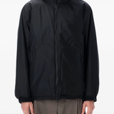 Black jackets worn by a person, showing the jackets fit