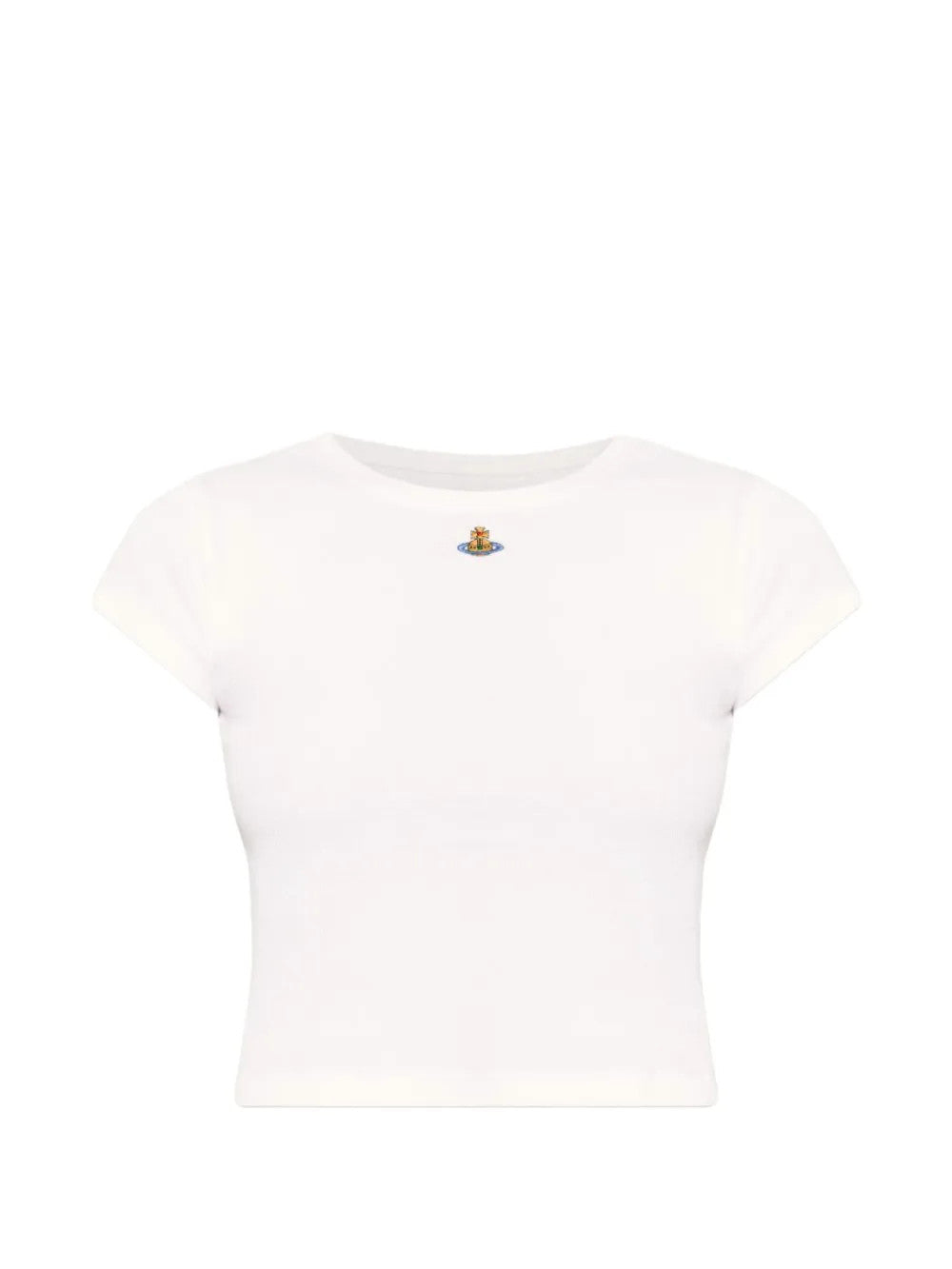 White t-shirt, front view