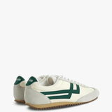 Green shoes, front view