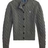 Grey knitwear, front view