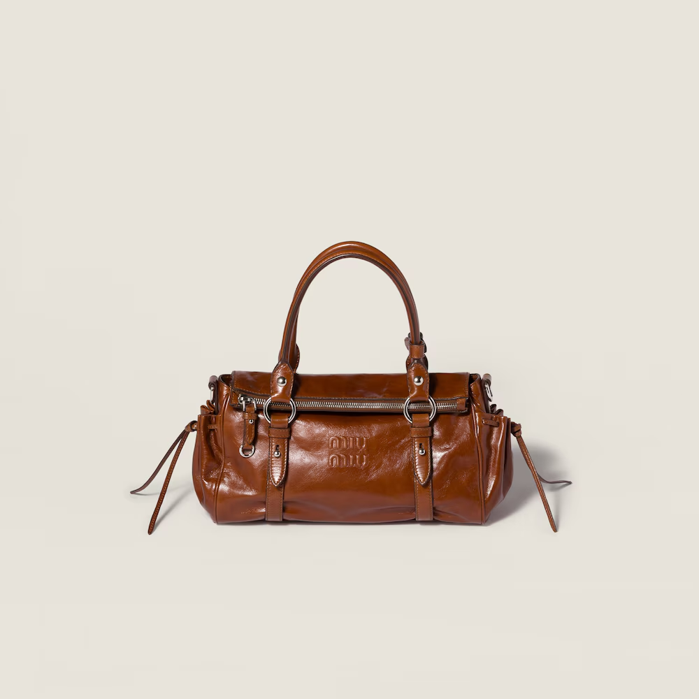 Brown bag, front view