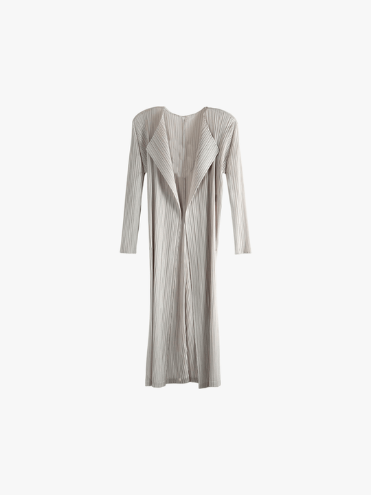 Grey knitwear, front view