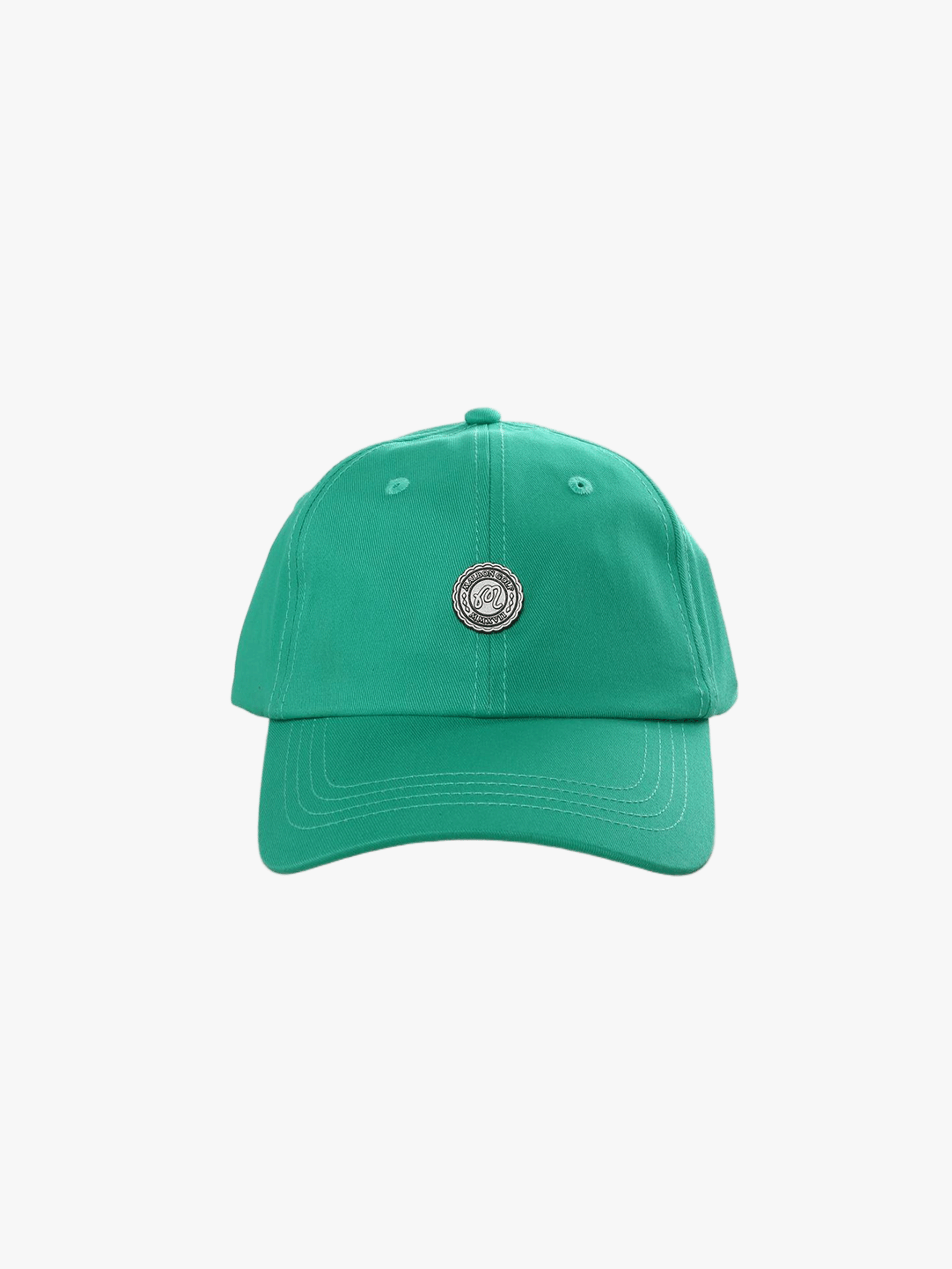 Green hats, front view