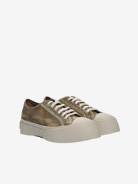 MARNI - Women Nappa Leather Pablo Lace-Up Sneaker