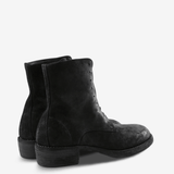 Black boot ,back view