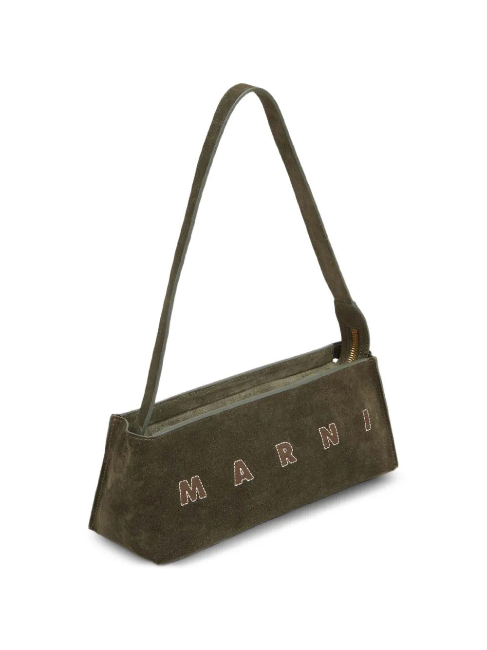 Green bag, front view