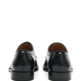 Black shoes, back view