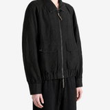 Black jacket, full body view