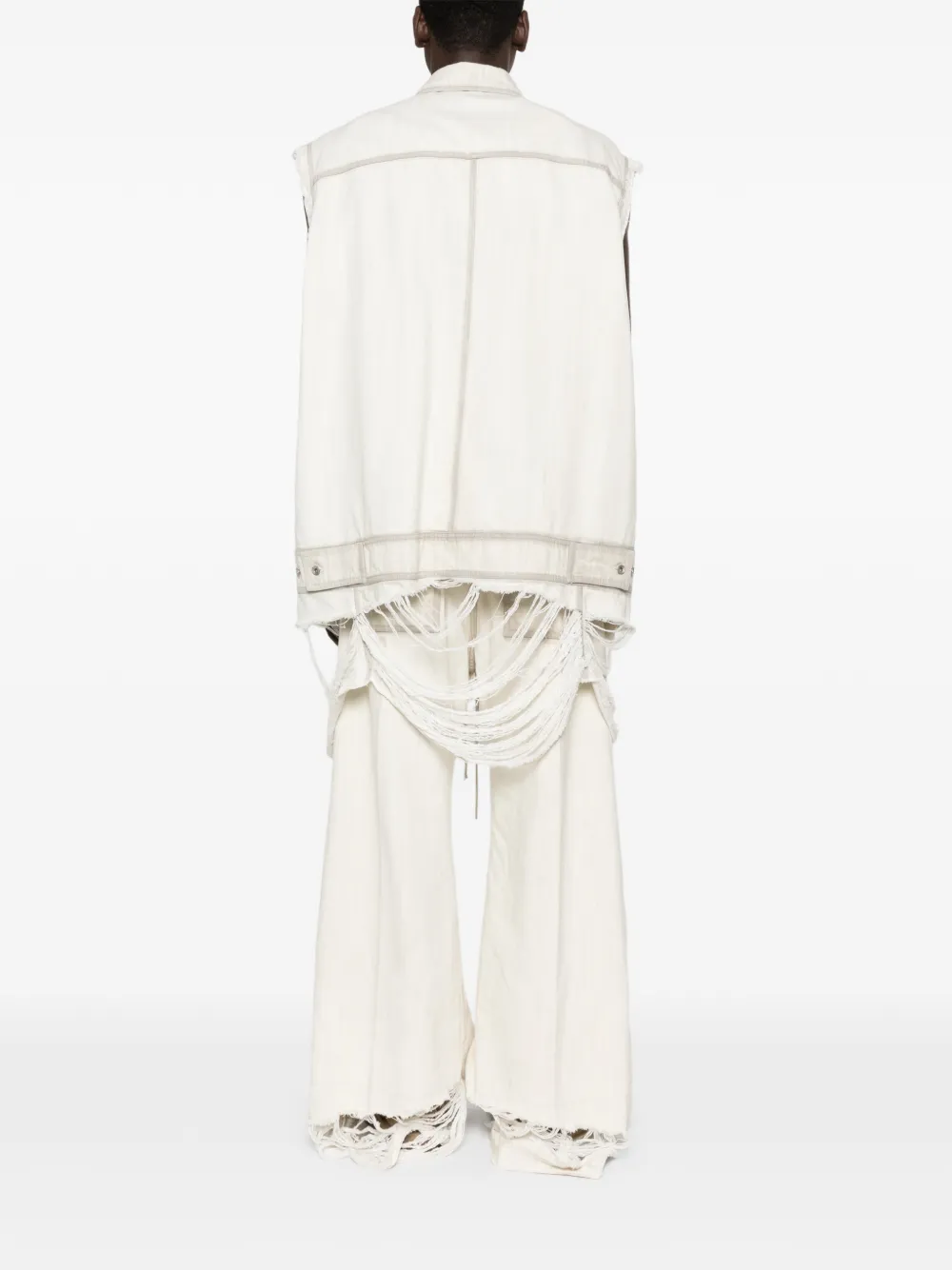 White jacket, full body view