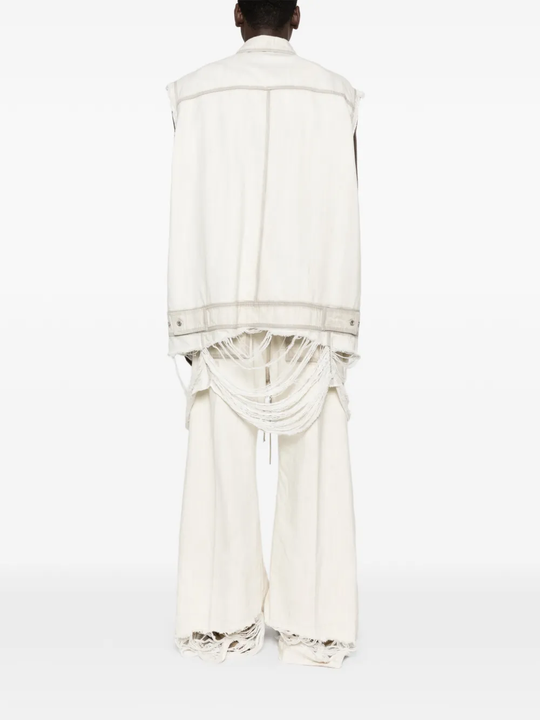 White jacket, full body view