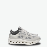 Grey sneakers, front view