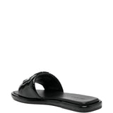 Black shoes, side view