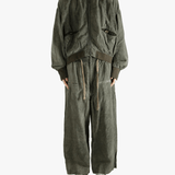 Green jackets, full body view