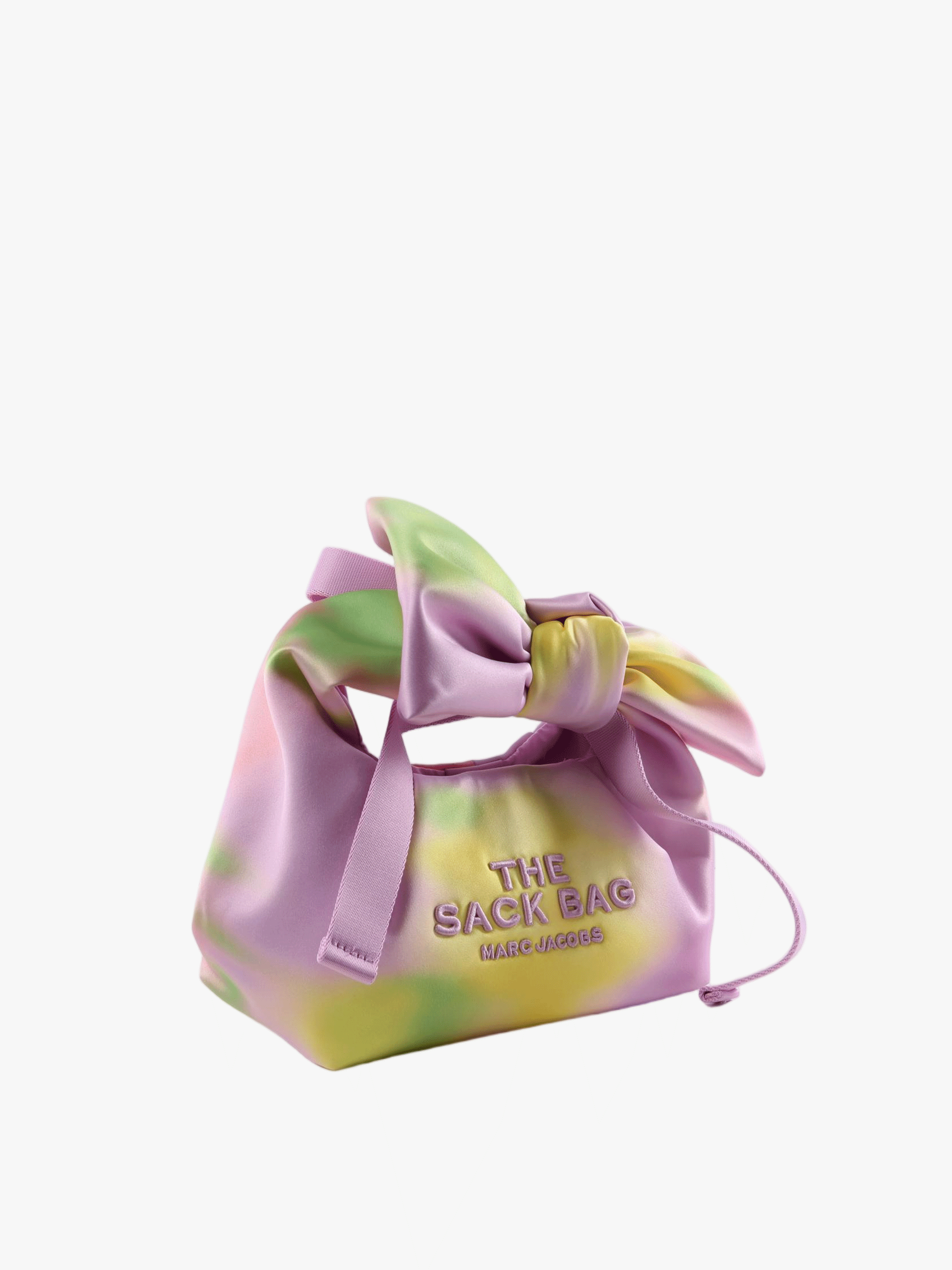 Purple bag, front view