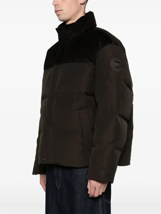 Brown jacket, front view