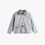 Grey jacket,front view