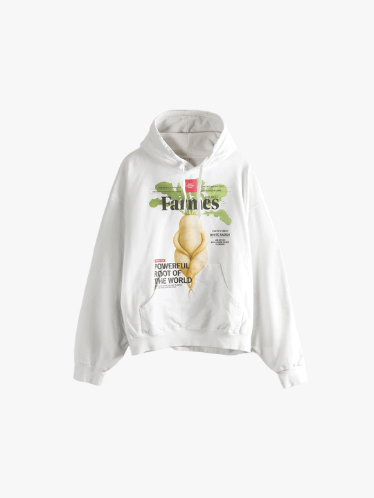 White sweat, front view