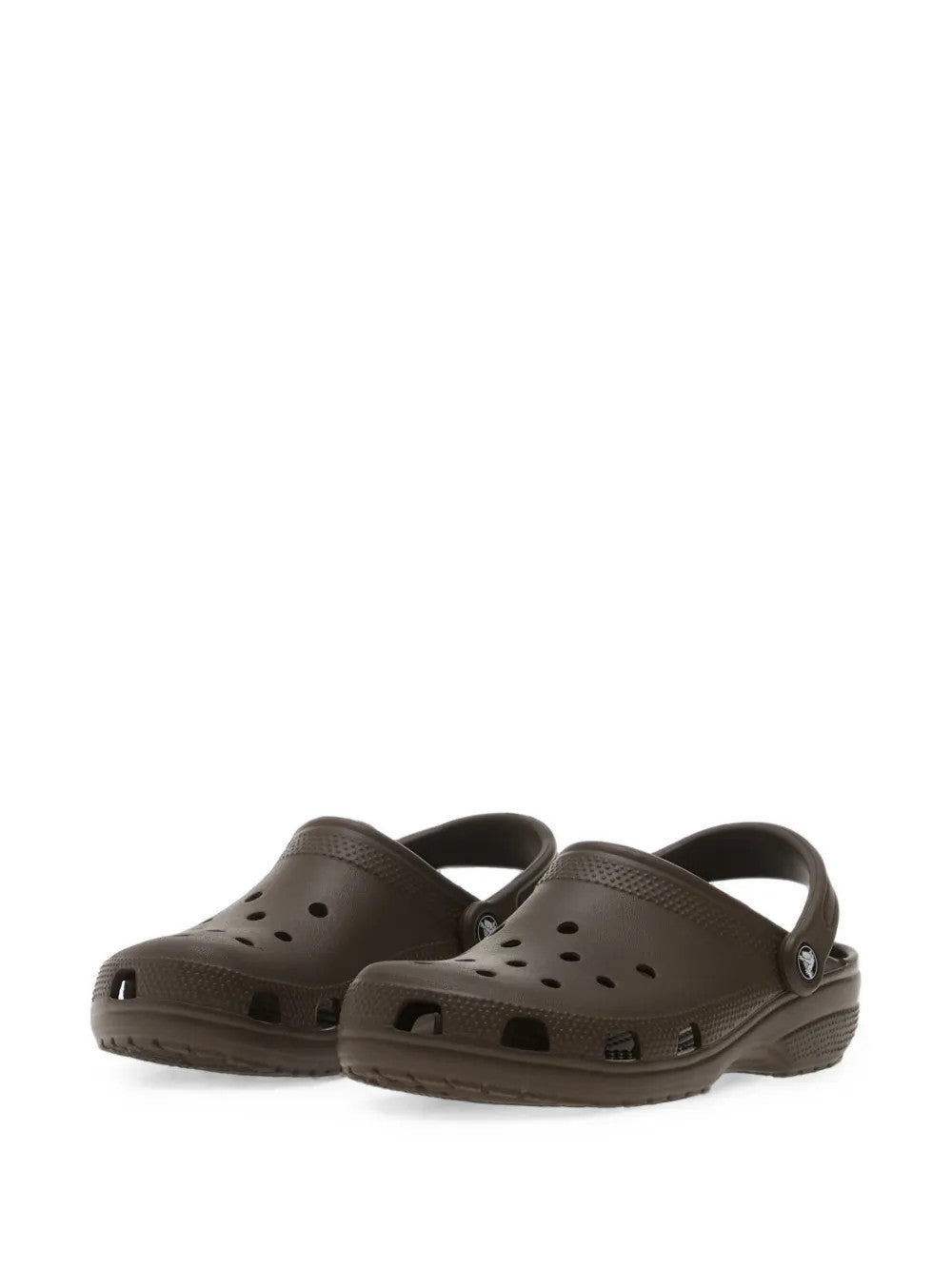 Brown shoes, front view