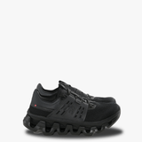 Black sneakers, front view
