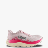 Pink shoes, side view