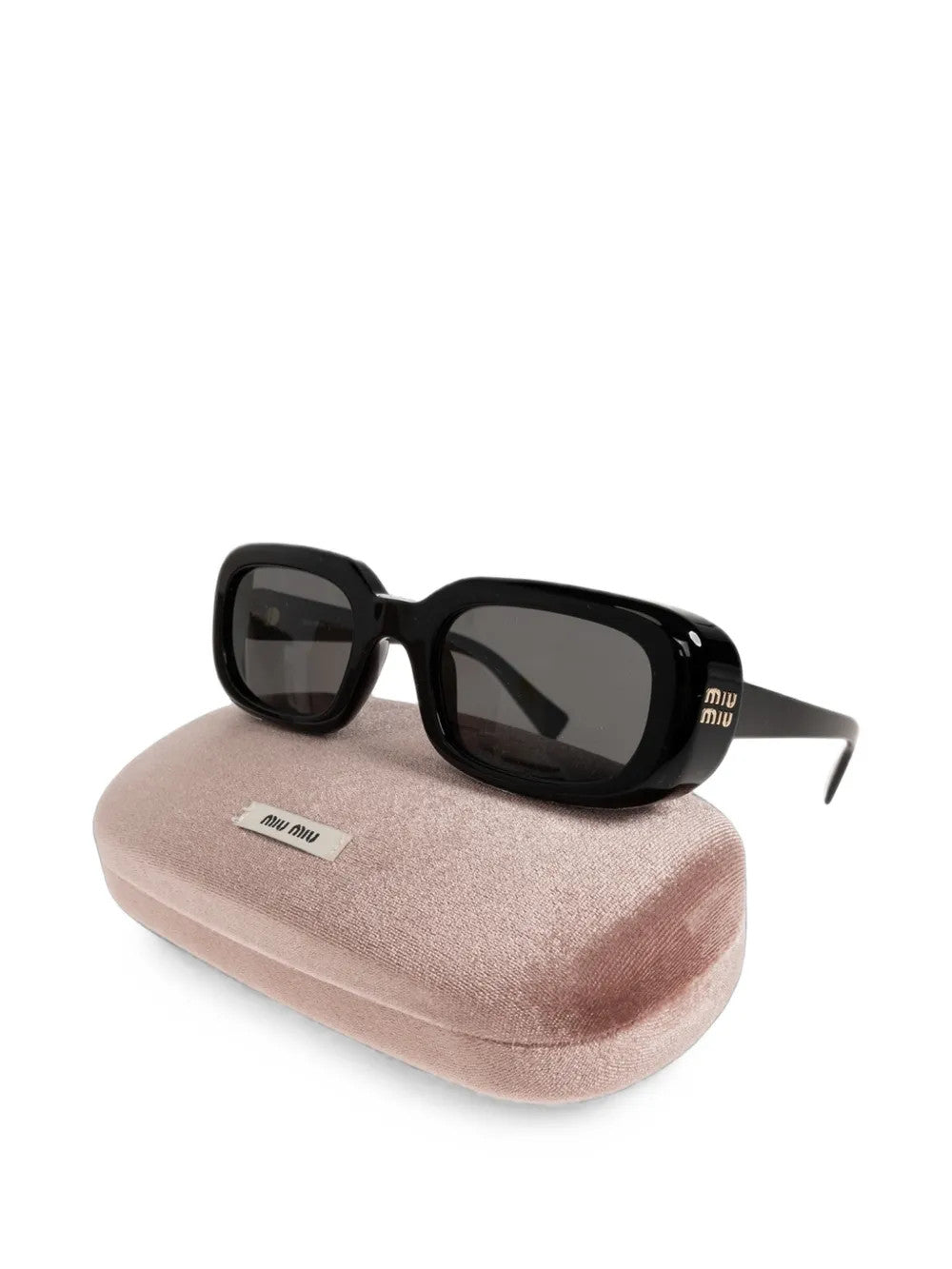 Black eyewear, front view