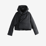 Black jacket, front view