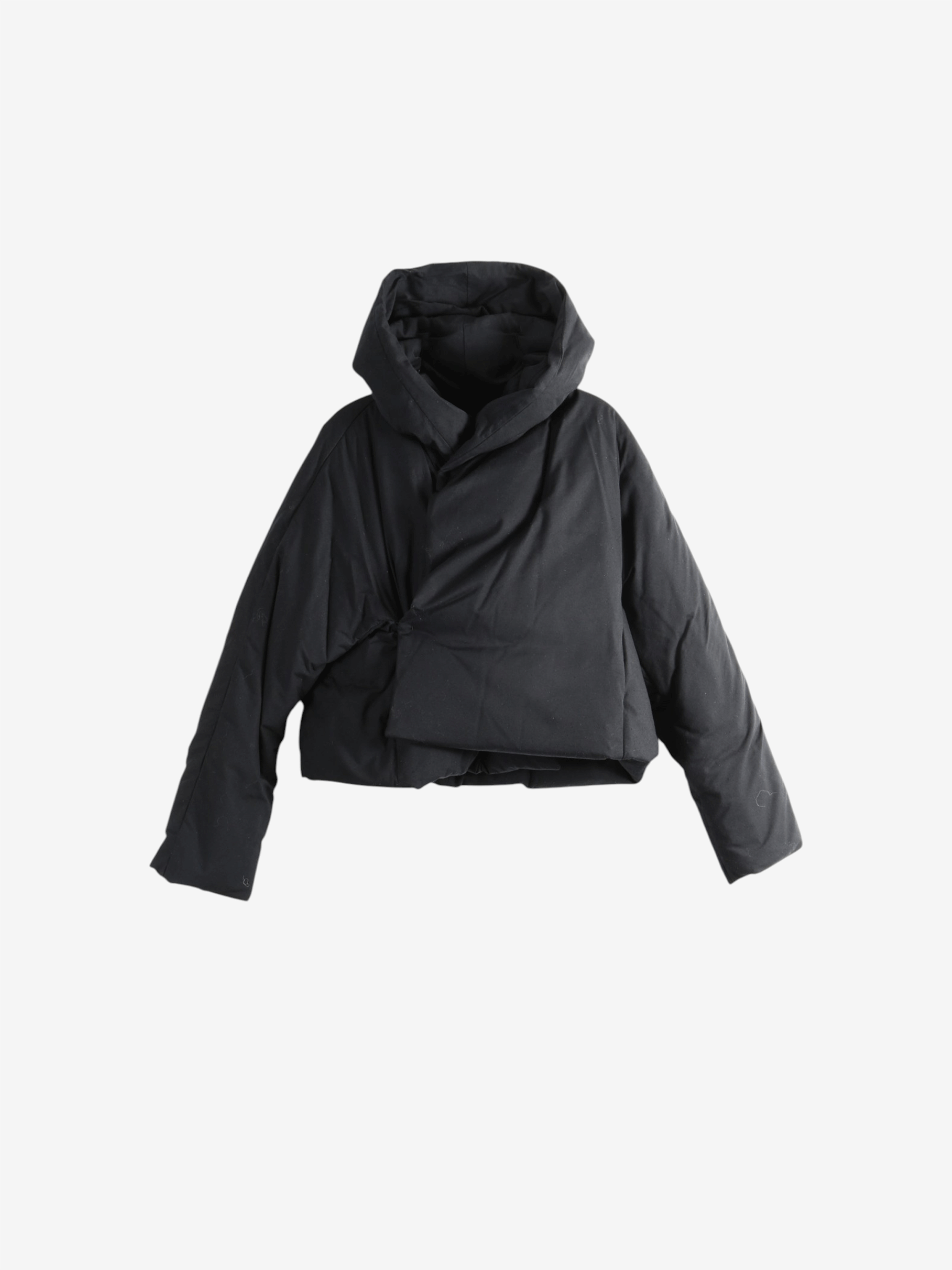 Black jacket, front view