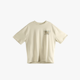 White t-shirts, front view