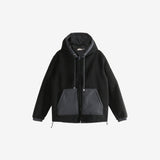 Black jacket, front view